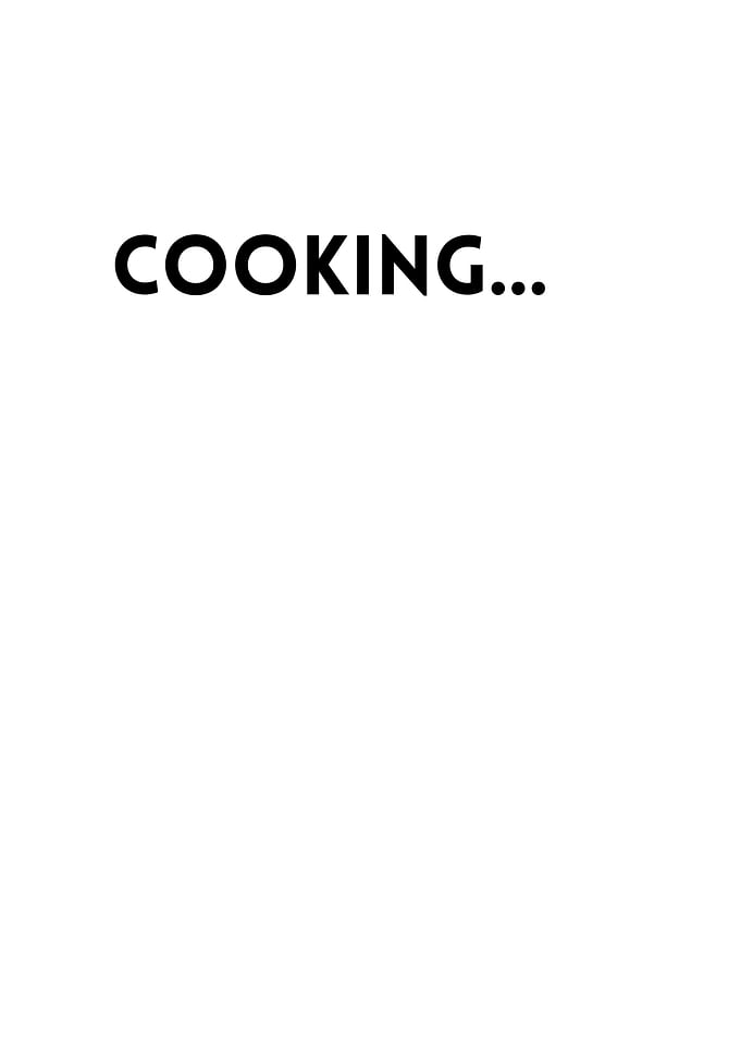 Cooking... White background