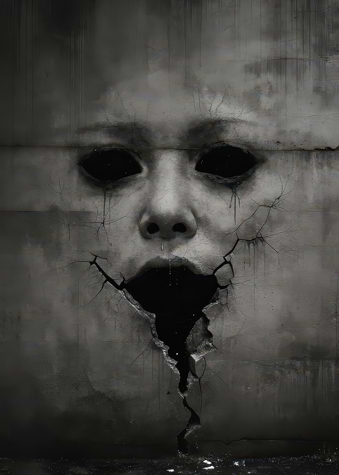 Wall Face Horror