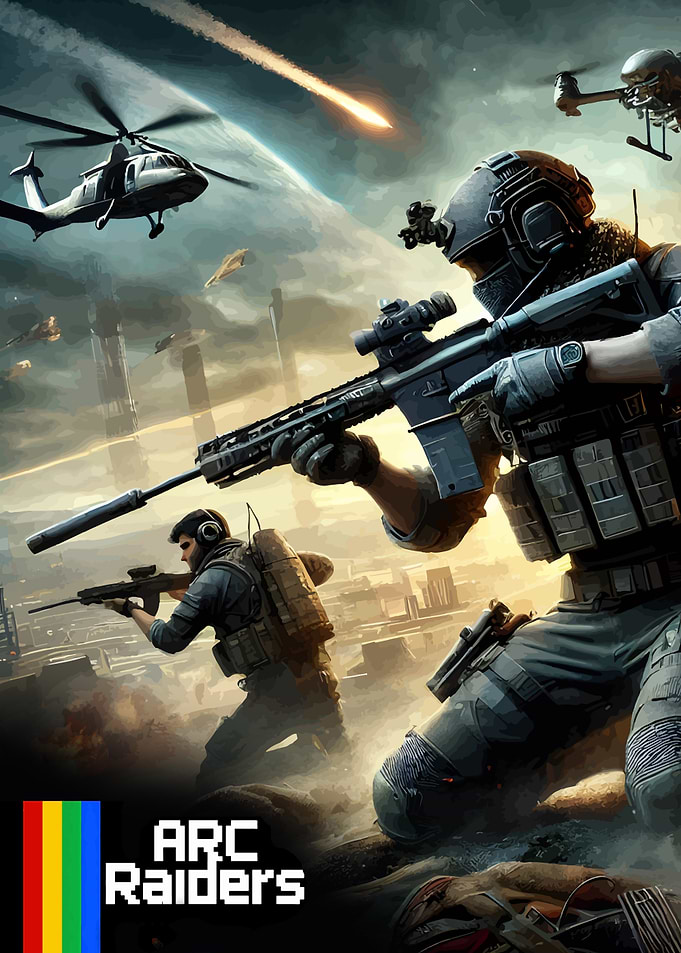 Arc Raiders: Intense Futuristic Combat Scene