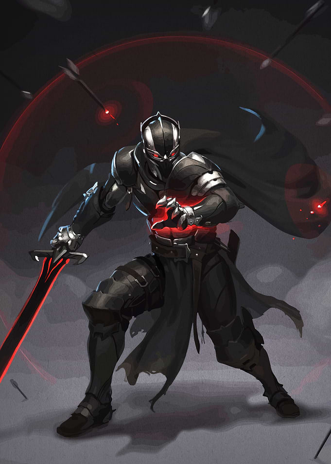 Armored Knight Red Sword