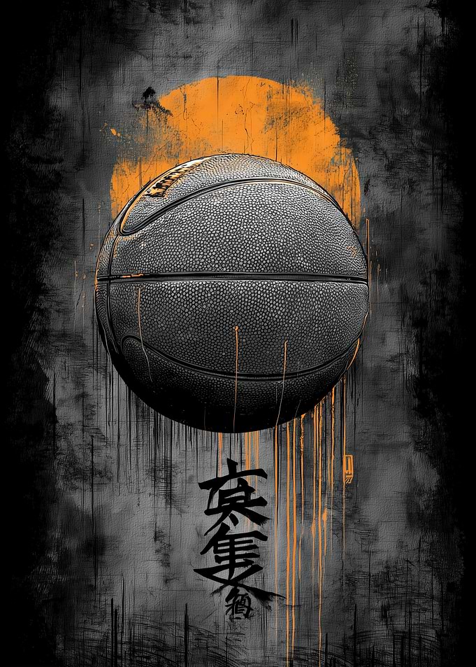 Ukiyo Minimalism Basketball