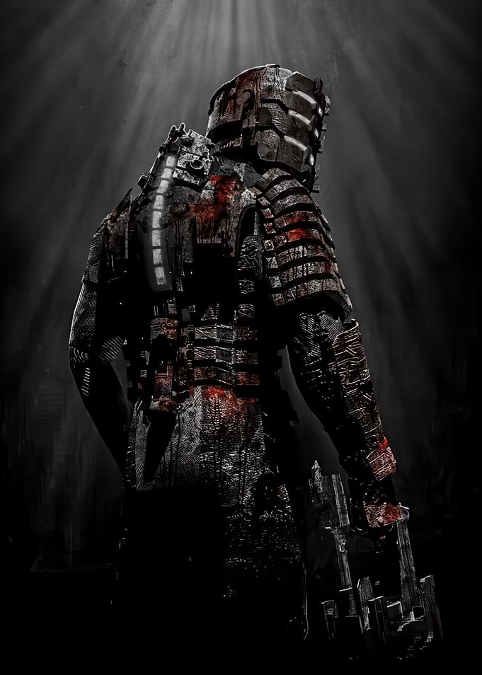 Dead Space Isaac Clarke in Darkness