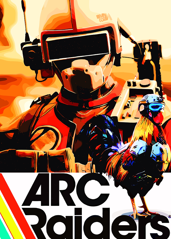 Arc Raiders: Futuristic Soldier and Chicken