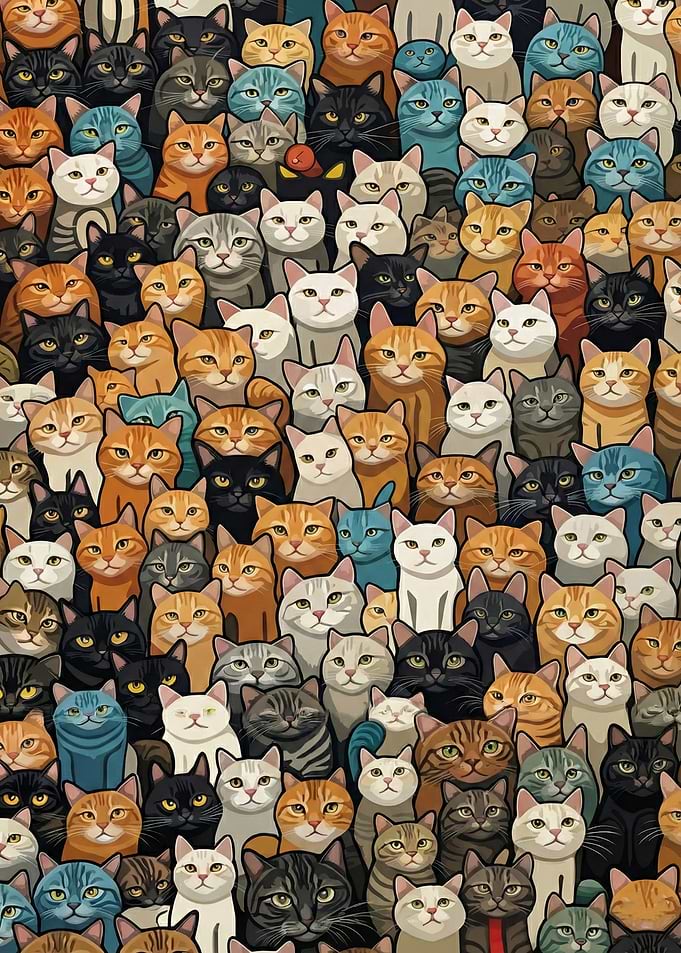 Crowd of Cats