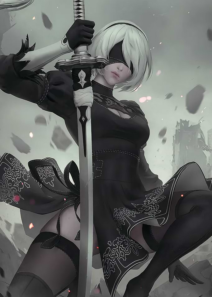 Girl with Sword