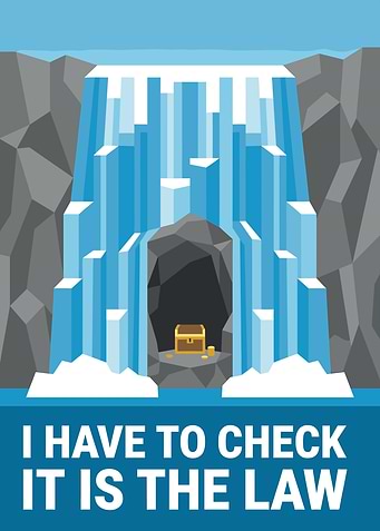 Behind Waterfall Cave Treasure Chest