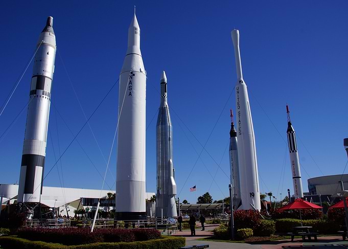 Rocket Garden at Kennedy Space Center
