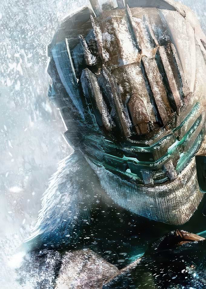 Dead Space Isaac Clarke Helmet Close-up