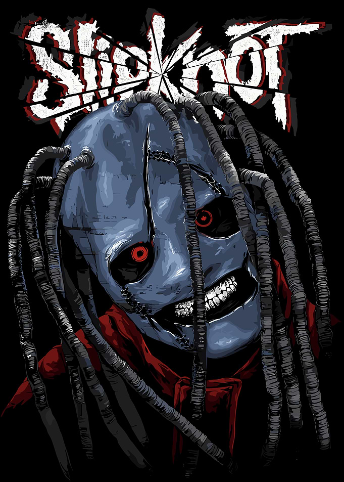 Slipknot Mask Illustration
