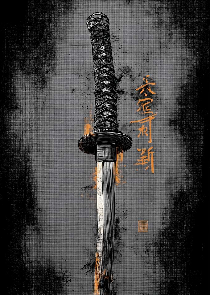Ukiyo Minimalism Katana
