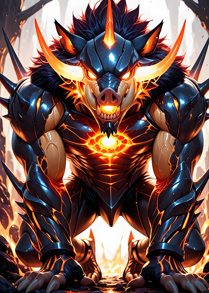 Armored Boar Warrior