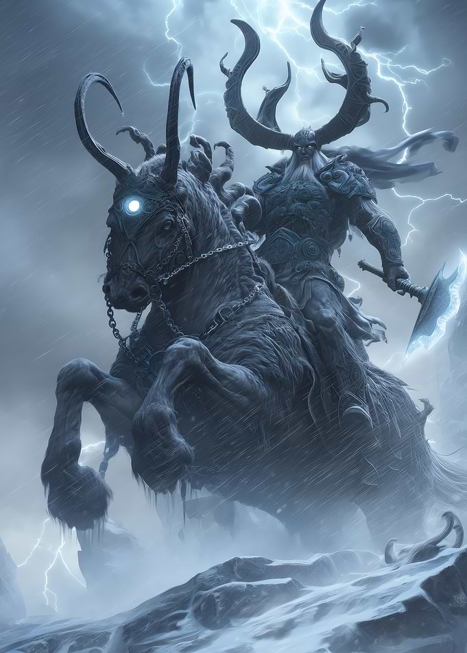 Odin on Sleipnir