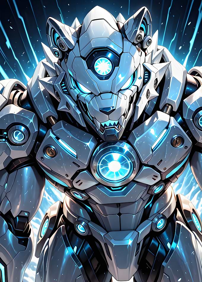 Cybernetic Wolf Warrior