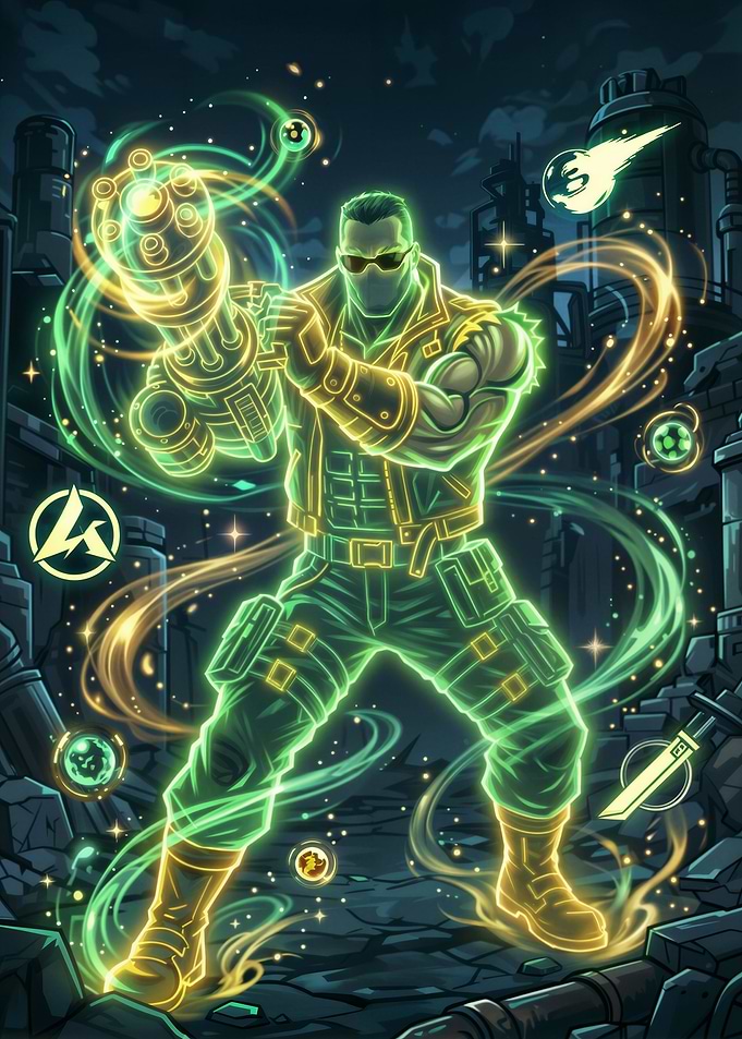 Neon Barret Wallace