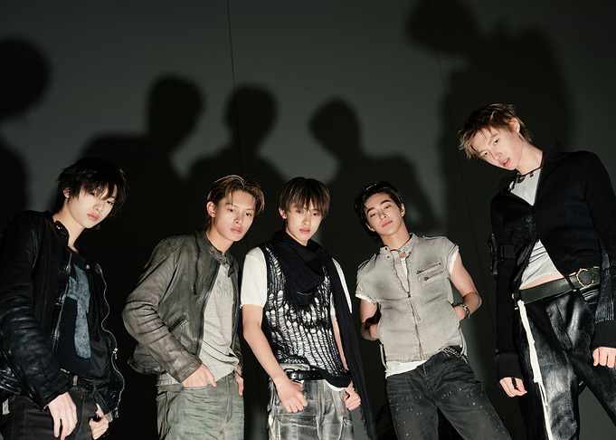 Five Young Men in Fashionable Attire