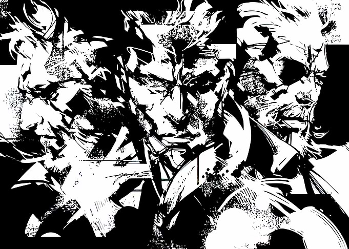 Metal Gear Solid: Solid Snake Collage