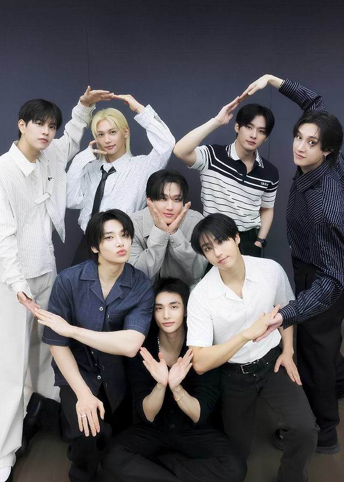 Group Portrait of Nine Young Men