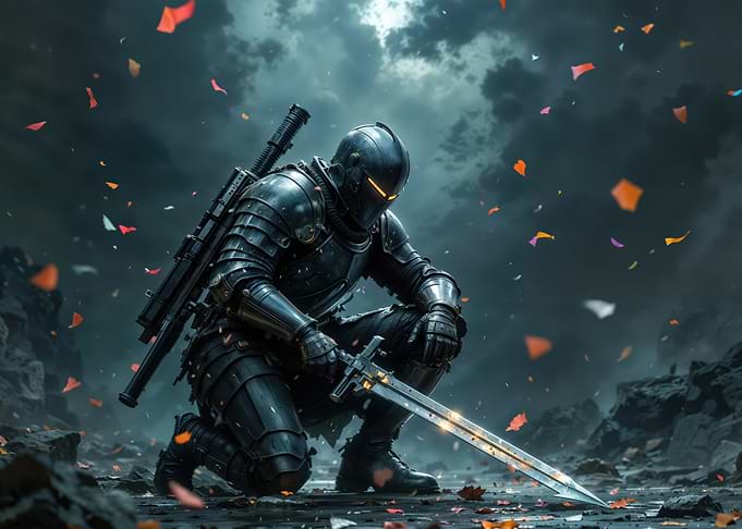 Futuristic Knight