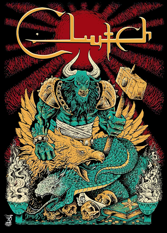 Clutch Band Artwork