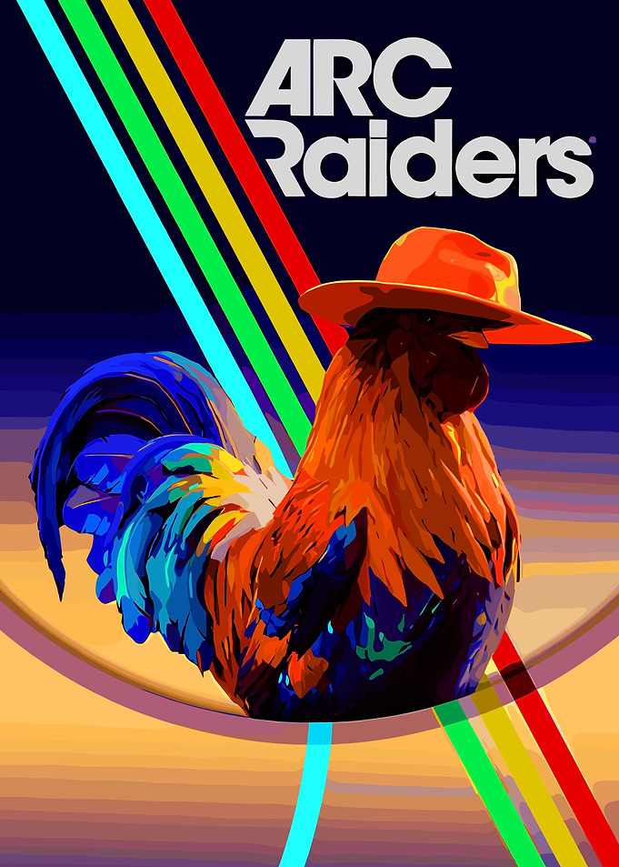 Arc Raiders Rooster with Cowboy Hat