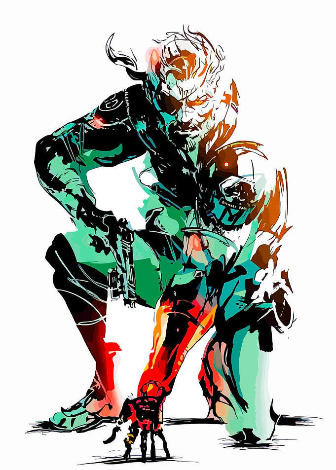 Metal Gear Solid: Intense Action Pose