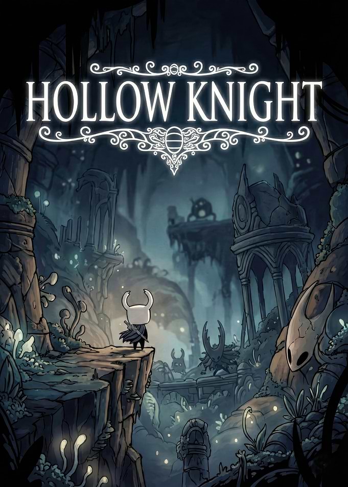 Hollow Knight Game Cover Art