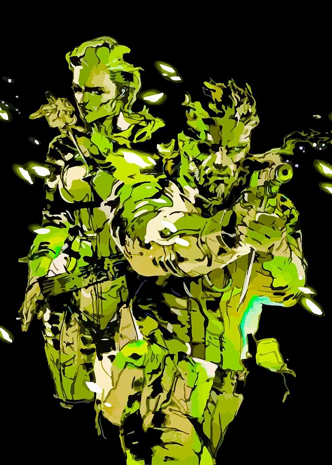 Metal Gear Solid: Solid Snake Illustration