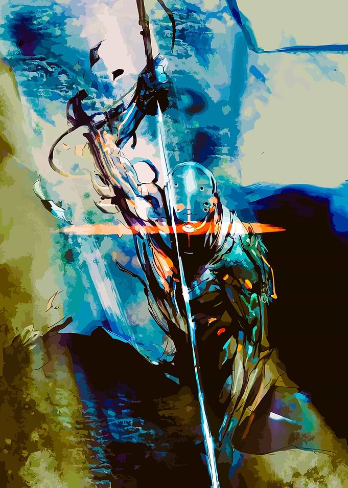 metal gear solid snake Digital Art