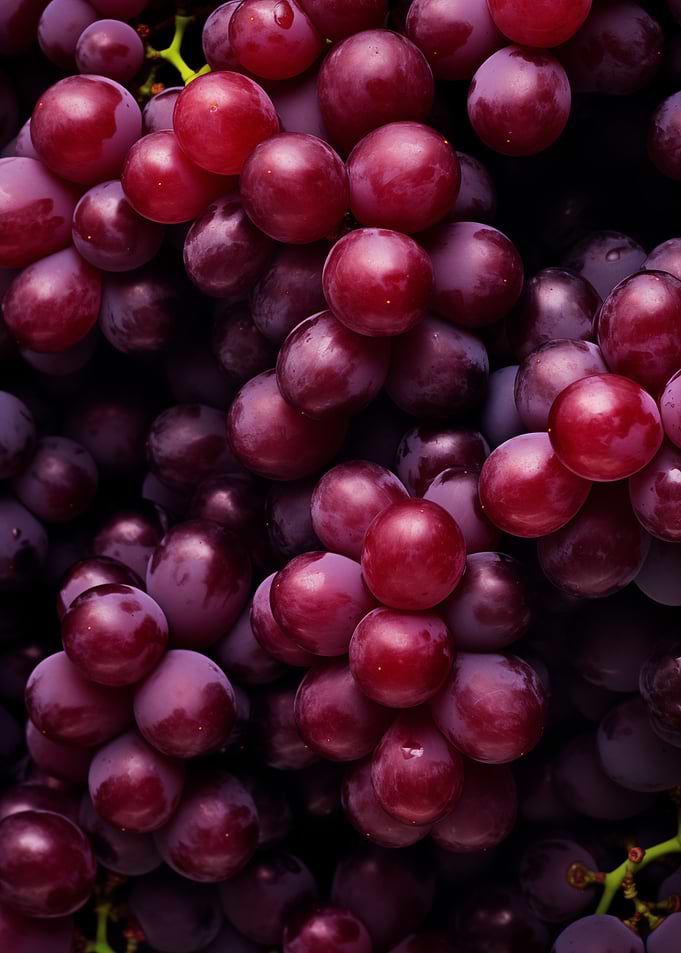 Red Globe Grapes Food art
