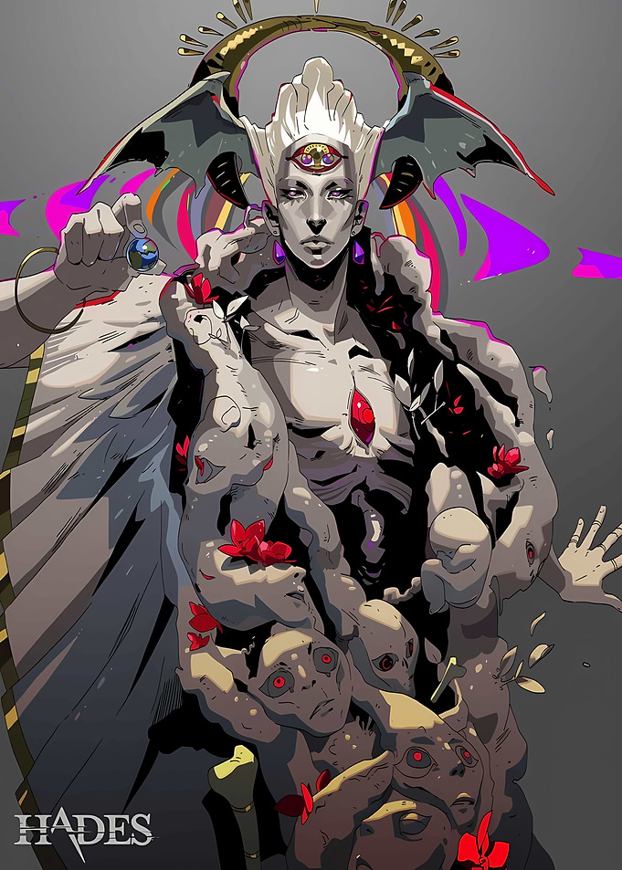 Hades Game Character Illustration