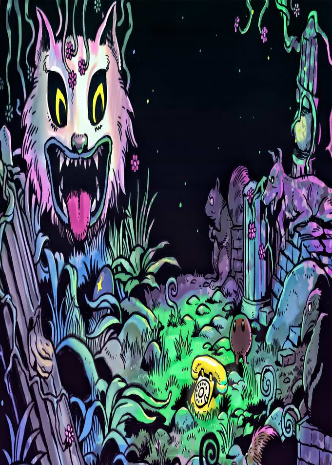 ANIMAL WELL Game Illustration