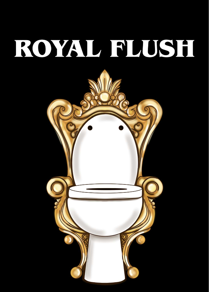 Royal Flush Toilet Throne