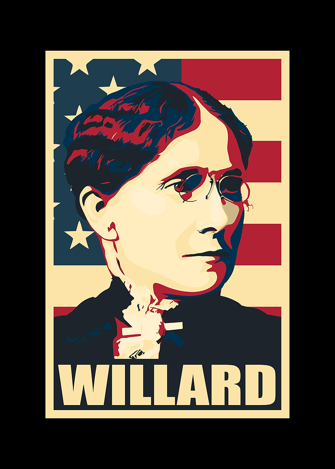 Frances Willard. Iconic