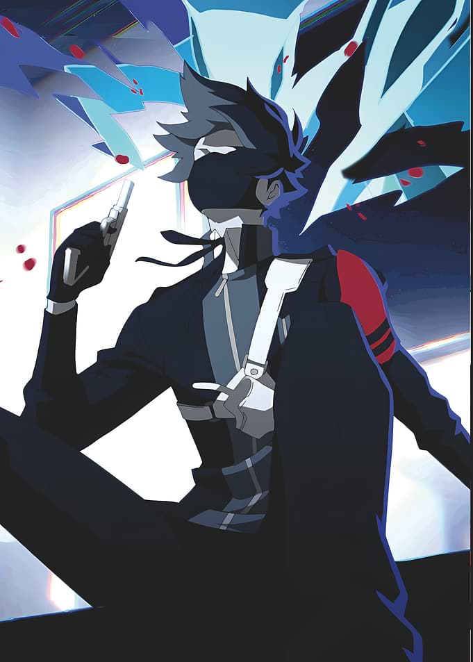 Anime Character with Gun