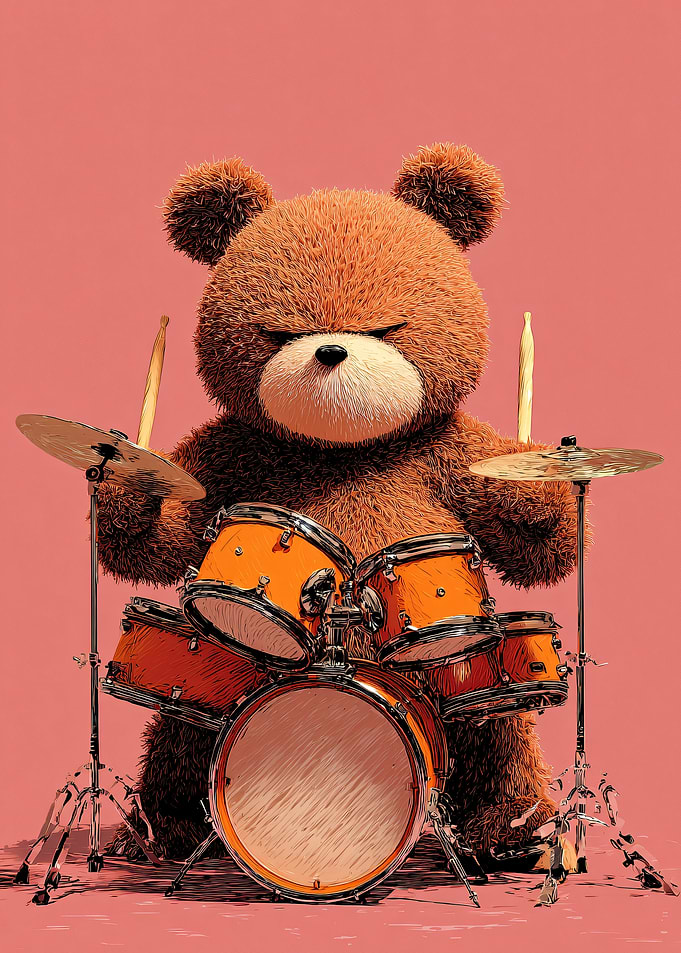 Teddy Bear Drummer