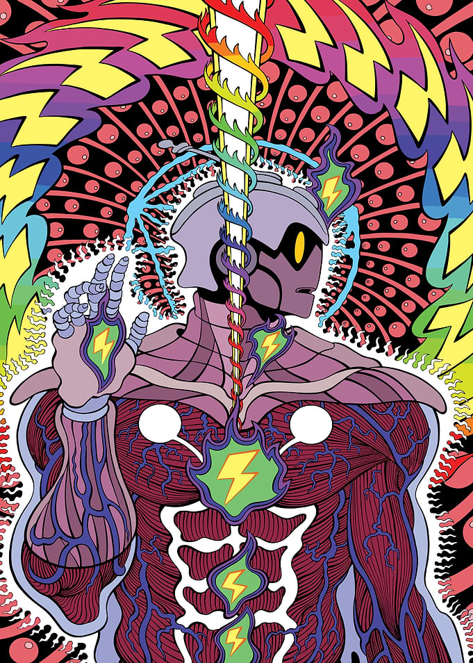 Psychedelic Robot Anatomy