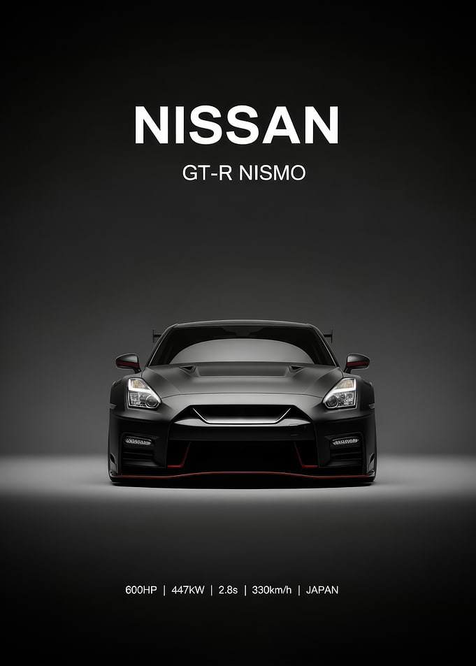 Nissan GT-R Nismo Car Portrait