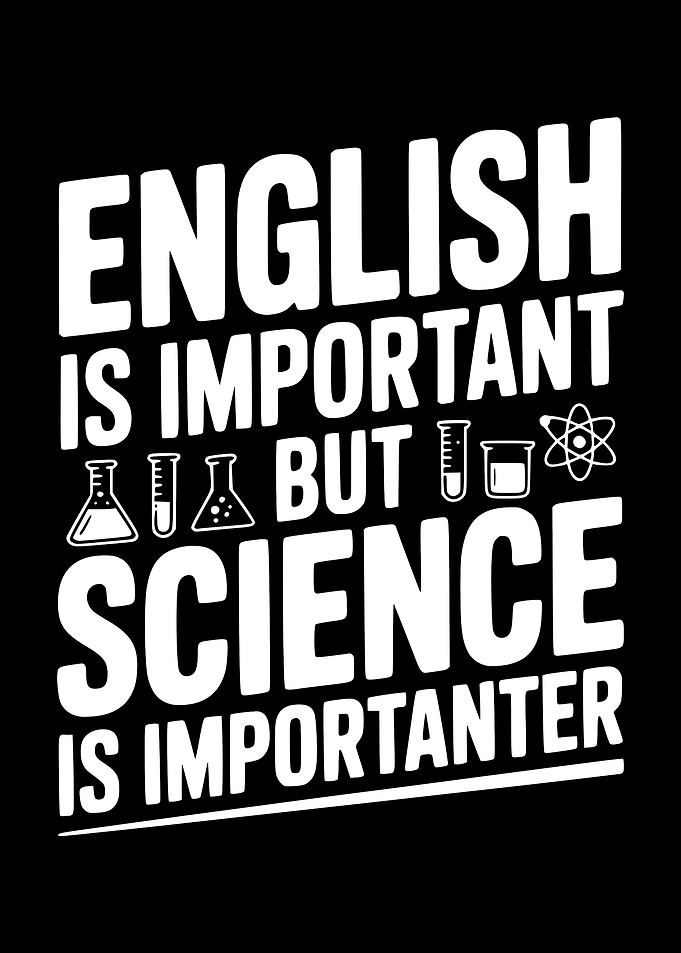 English vs Science: Importance