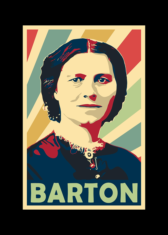 Clara Barton. Iconic