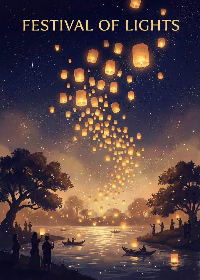 Festival of Lights Lantern Release