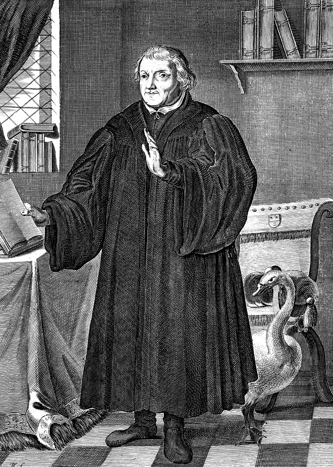 Martin Luther Engraving