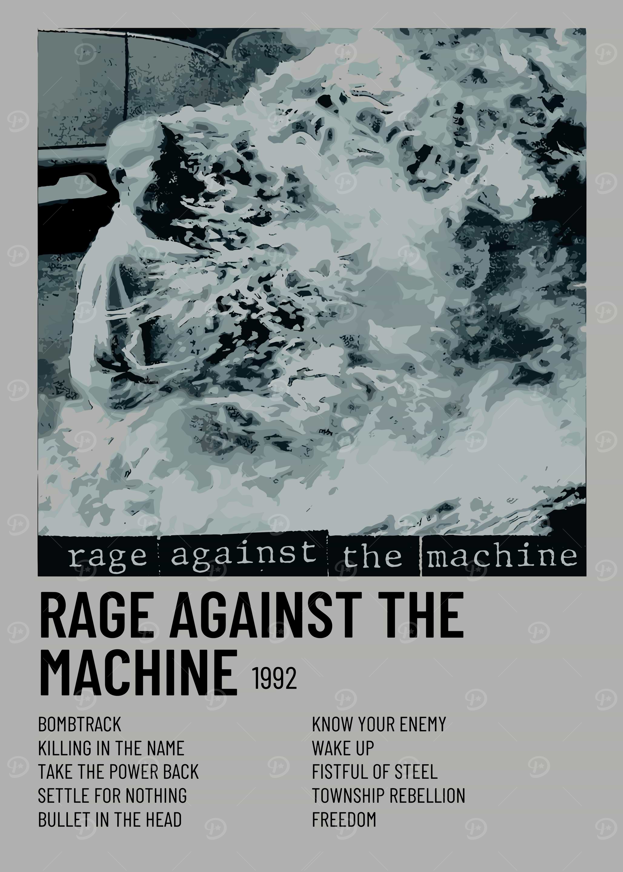 Rage against the machine Posters Online - Shop Unique Metal Prints