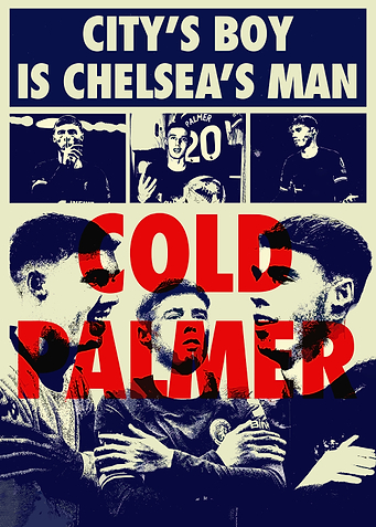 Cole Palmer Football Poster