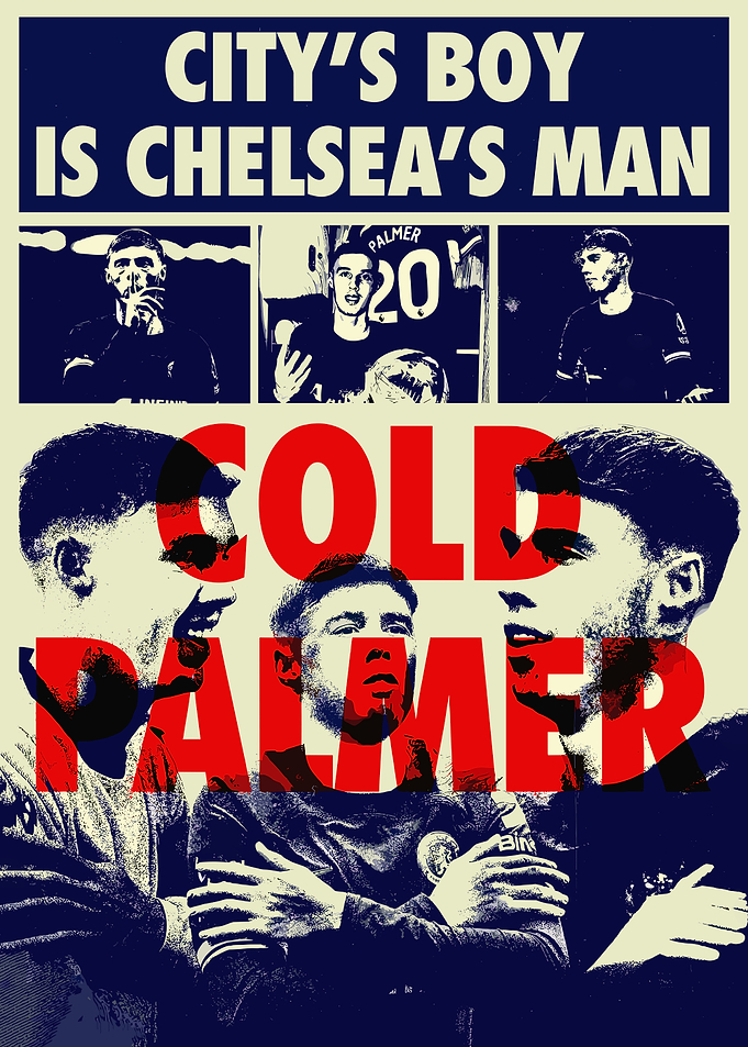 Cole Palmer Football Poster