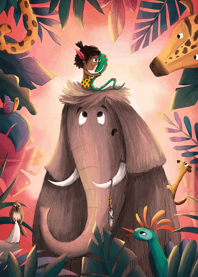 Jungle Adventure with Elephant and Friends