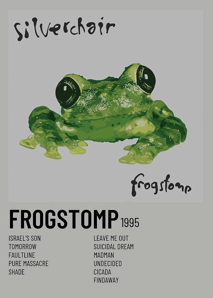 Silverchair Frogstomp Album Cover Art