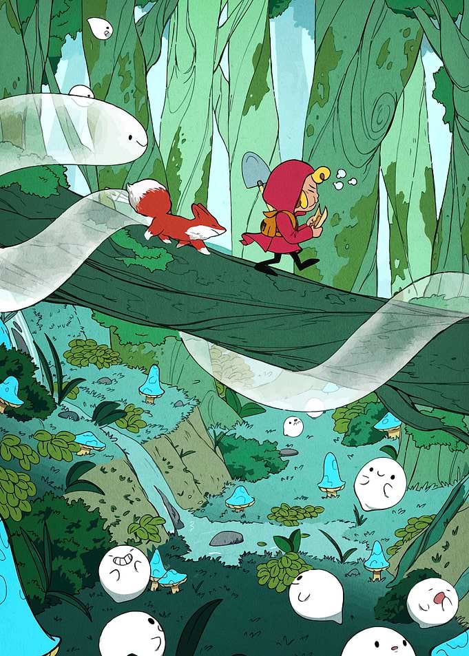 Cartoon Forest Adventure