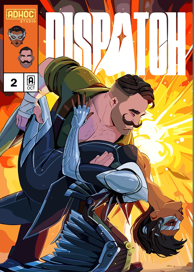 Dispatch Comic Book Cover Art