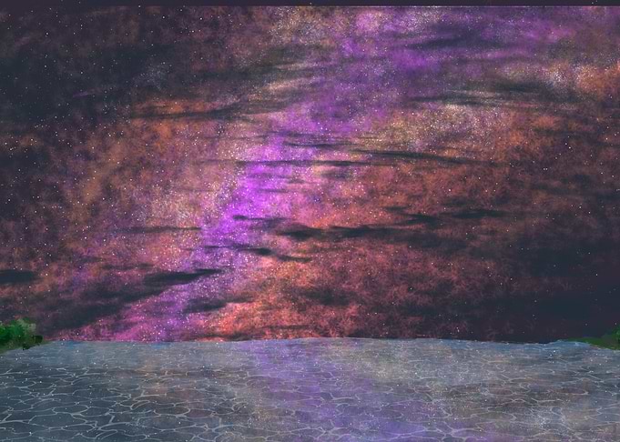 Starry Night Over Water