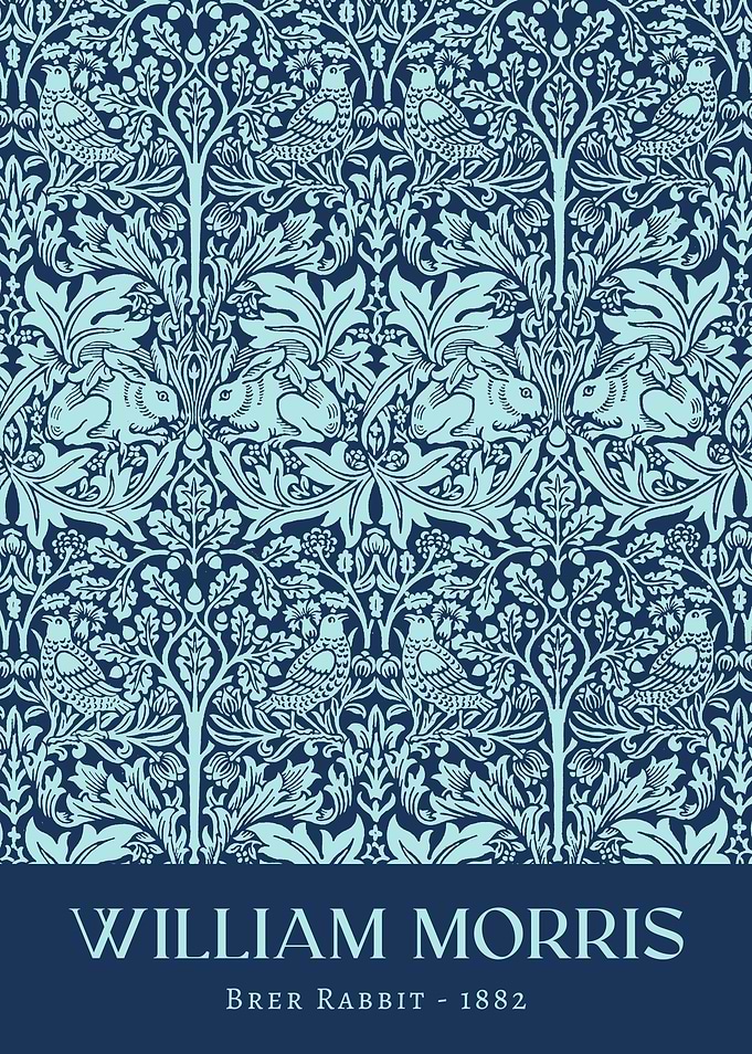 William Morris Brer Rabbit - 1882